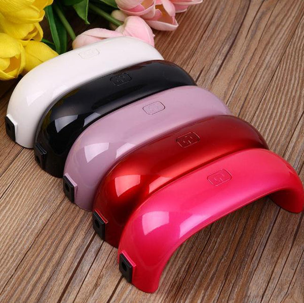 Lámpara UV LED 9W para Secado de Uñas de Gel - Manicura Profesional