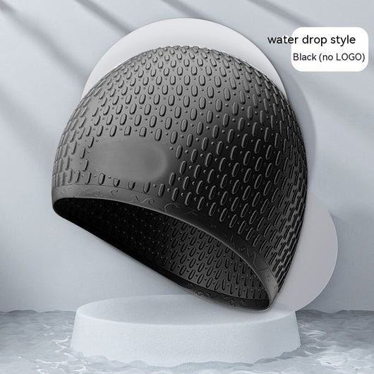 Gorro de Natación Silicona Gota de Agua - Image 3
