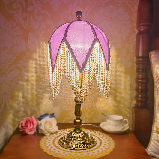 Lámpara de Mesa Estilo Francés Vintage - Image 30
