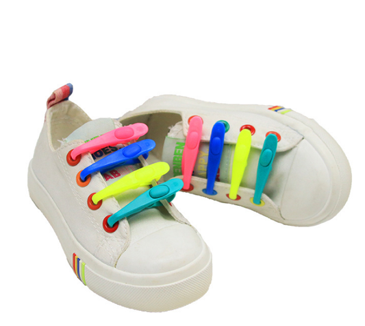 Cordones Elásticos Ajustables con Hebilla de Silicona para Niños - Image 2