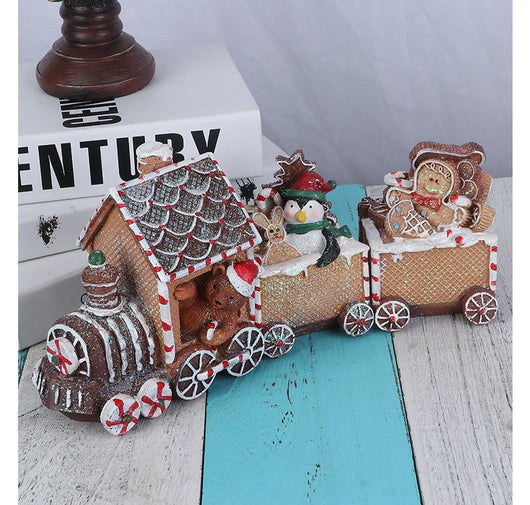 Tren Navideño de Resina Artesanal - Image 9