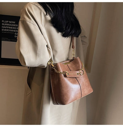 Bolso de Hombro de Gran Capacidad con Correa Ancha - Image 14