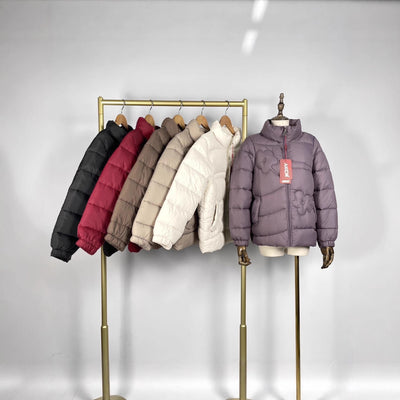 Chaqueta Acolchada de Plumón para Invierno