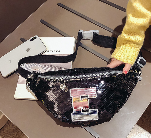 Bolso Bandolera Infantil con Lentejuelas - Tendencia Coreana