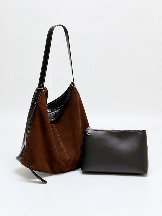Bolso Bandolera de Cuero Mate para Mujer - Estilo Ejecutivo - Image 7