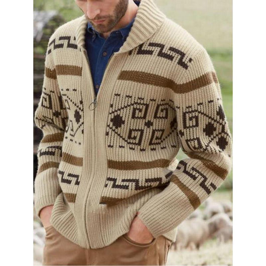 Cardigan Casual con Solapa para Hombre - Estilo Joven Versátil - Image 12