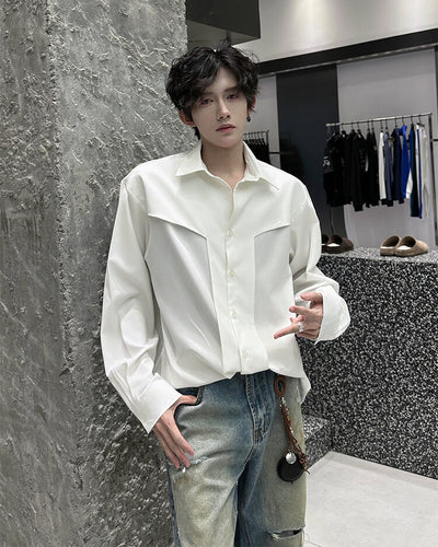 Camisa de Manga Larga Premium Ruoshuai para Hombre - Otoño - Image 24