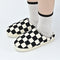 Pantuflas Clásicas Ajedrez para Mujer