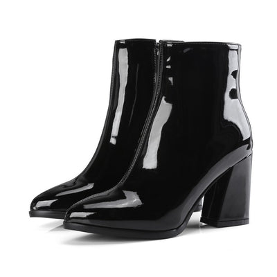 Botas Trendy Talla Grande Estilo Europeo y Americano para Mujer - Image 5