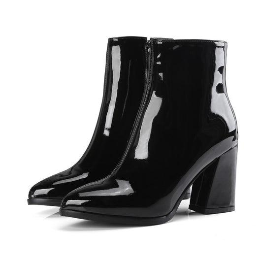 Botas Trendy Talla Grande Estilo Europeo y Americano para Mujer - Image 5
