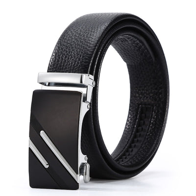 Cinturón de Cuero para Hombre con Hebilla Automática - Image 39