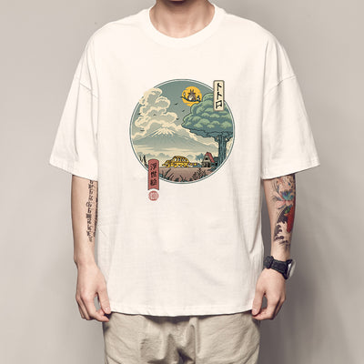 Camiseta de Algodón Kanagawa Surf - Image 4