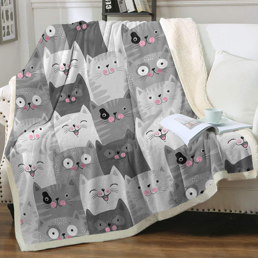 Manta Sherpa para Niños con Estampado de Animales - Doble Capa - Image 18