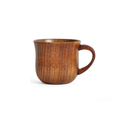 Taza de Madera Natural Artesanal - Vaso Rustico de Pícea para Bebidas - Image 5