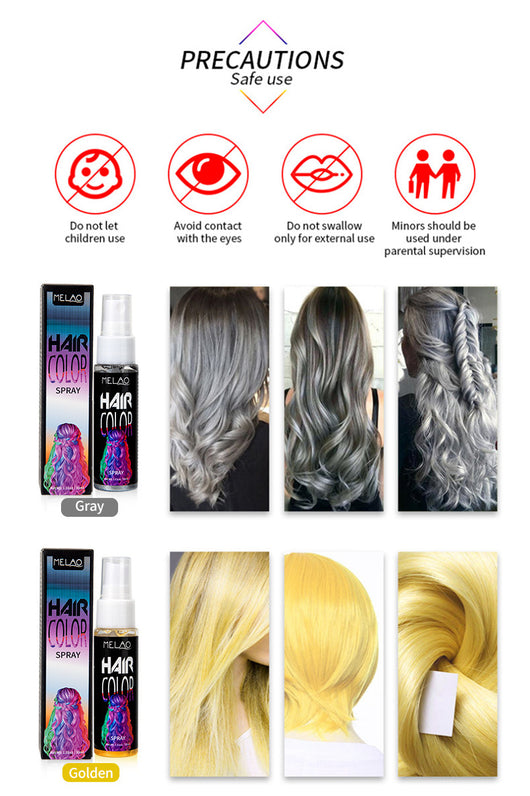 Spray Temporal de Color para Cabello - Tinte Instantáneo 30ml - Image 8