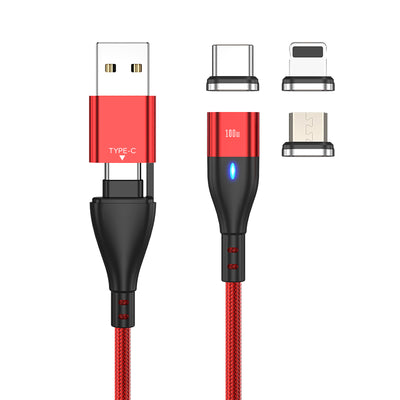 Cable de Carga Rápida Magnético 100W con Transferencia de Datos 5A - Image 5