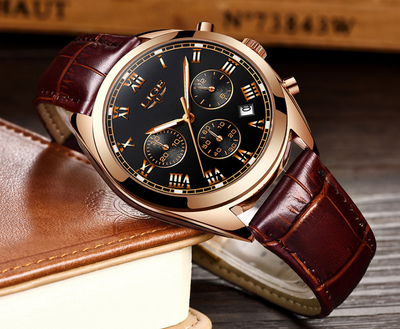 Reloj Deportivo Deportivo de Acero Inoxidable con Esfera Grande Estilo Europeo - Image 5