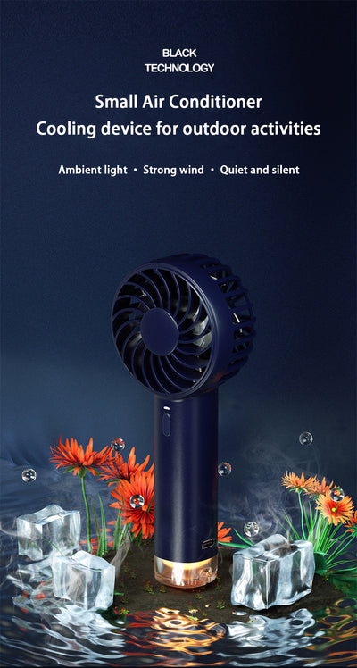 Ventilador Portátil Abejita con Luz LED y Batería Recargable - Image 11