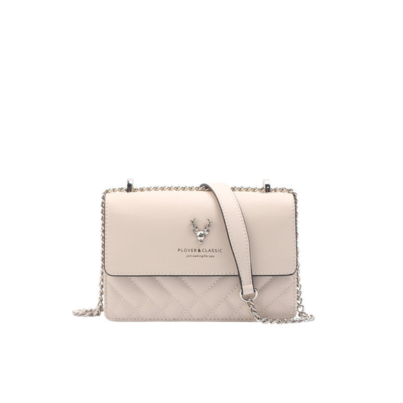 Bolso Bandolera Cadena Diamante Cuadrado