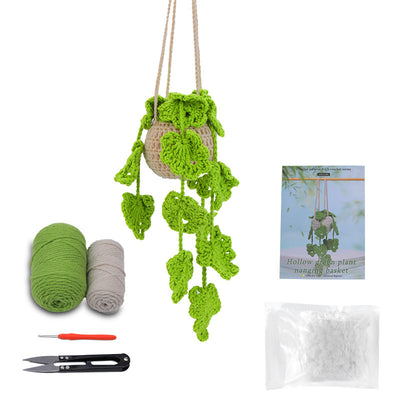Gancho de Ganchillo Decorativo con Colgante de Plantas - Image 35
