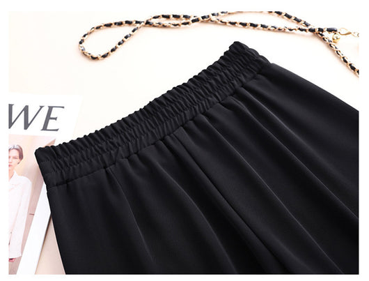 Pantalón de Cintura Alta Drapeado con Efecto Reductor - Image 8