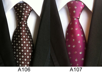 Corbata Jacquard Poliéster para Hombre - Elegancia Casual y Formal - Image 67