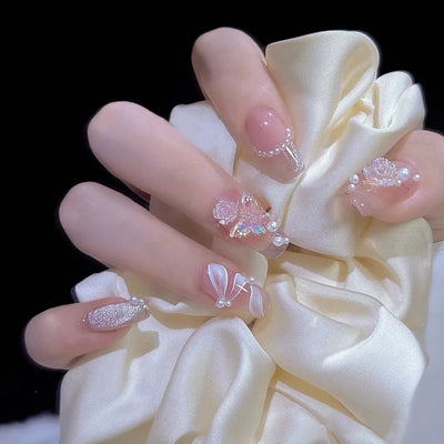 Uñas Postizas Cat Eye Rubor - Parches de Manicura Lista para Usar - Image 11