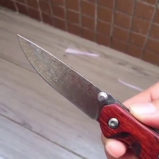 Cuchillo de Bolsillo Compacto para Aventuras al Aire Libre - Image 7