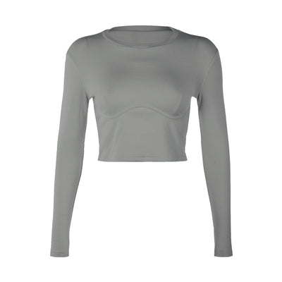 Blusa Acanalada Pecho Mujer - Básico Versátil Otoño Invierno - Image 3