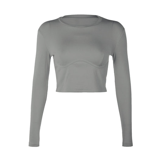 Blusa Acanalada Pecho Mujer - Básico Versátil Otoño Invierno - Image 3