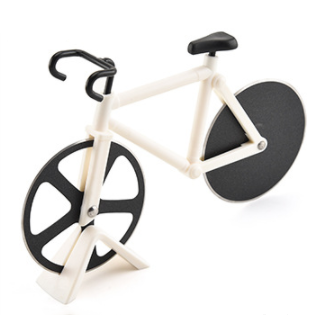 Cortador de Pizza en Forma de Bicicleta - Rueda Acero Inoxidable - Image 14