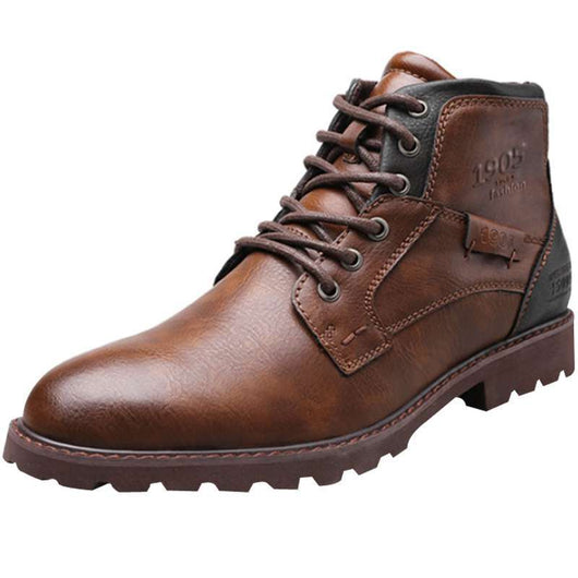 Botas Altas de Cuero con Cintura Alta para Hombre y Mujer - Image 5