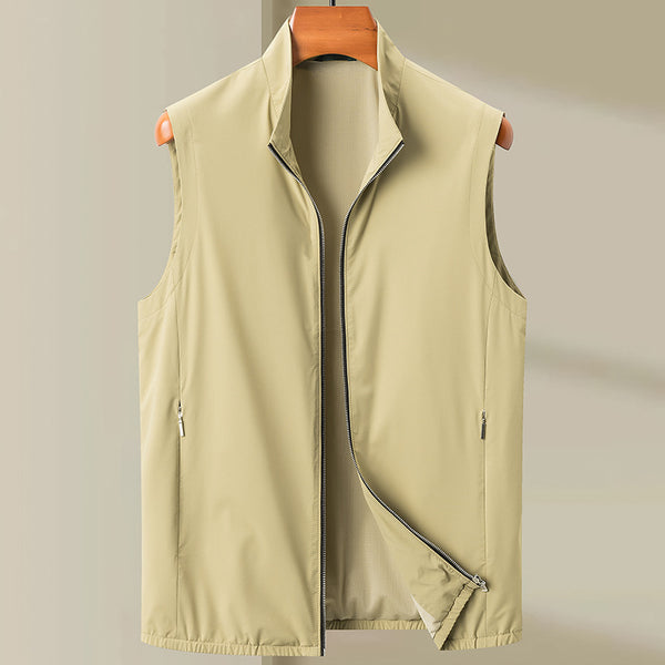 Chaleco Casual para Hombre Elegante y Cómodo con Cuello de Pie - Image 3