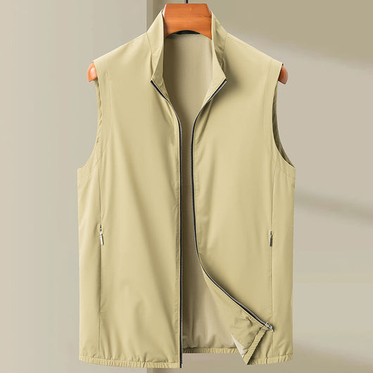 Chaleco Casual para Hombre Elegante y Cómodo con Cuello de Pie - Image 3