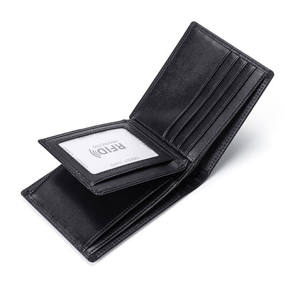 Billetera de Cuero para Hombre con Protección RFID Anti-Fraude - Image 8