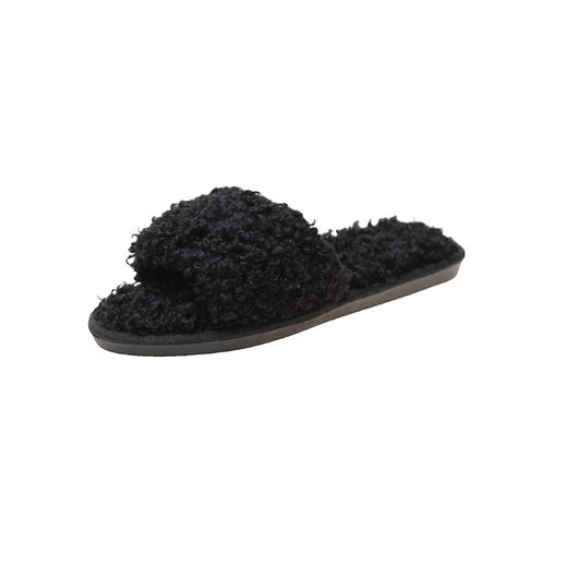 Pantuflas de Lana Rizada para Mujer con Suela Antideslizante - Image 10