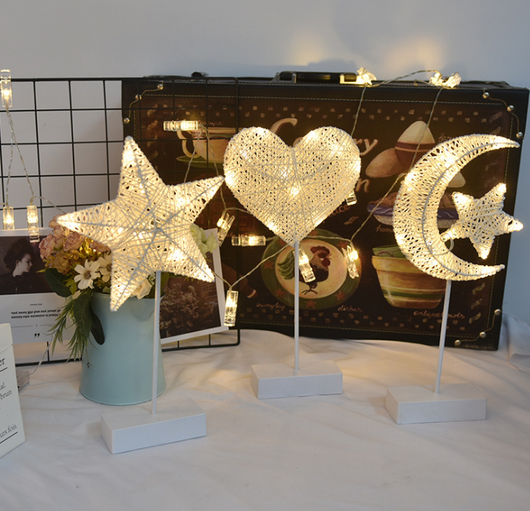Lámpara Decorativa de Estrellas LED con Luz Romántica - Image 5