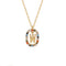 Sterling Plateado Letter Necklace Female Niche Design Sense W