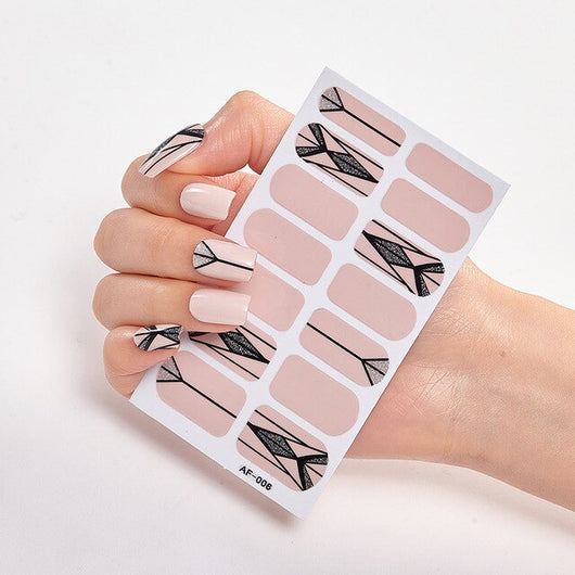 Esmaltes y Stickers de Diseño para Uñas - Colores Sólidos y Arte Creativo - Image 35
