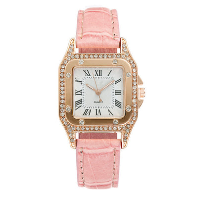 Reloj Cuadrado con Cristales para Mujer - Image 20