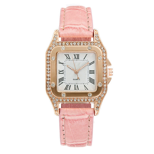 Reloj Cuadrado con Cristales para Mujer - Image 20