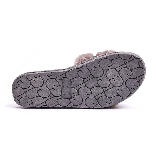 Pantuflas Peluche con Strass Antideslizantes para Interiores y Exteriores - Image 6