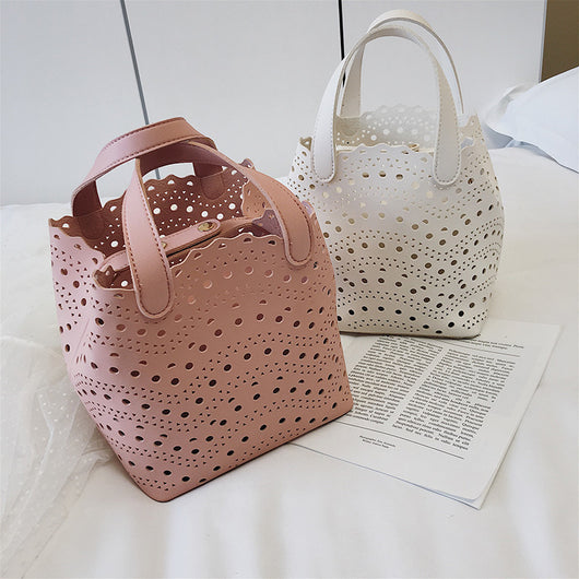 Bolso Bandolera Un Hombro Versátil con Diseño Bucket - Image 5