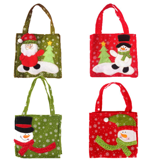 Bolsas de Decoración Navideña con Caramelos y Adornos - Suministro al Mayor