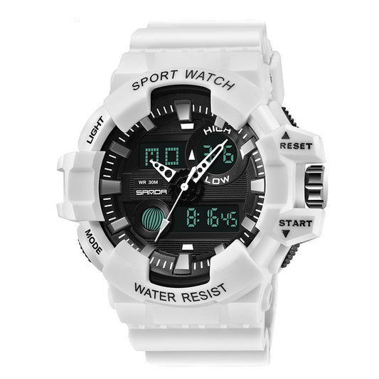 Reloj Electrónico Deportivo Resistente al Agua para Hombre