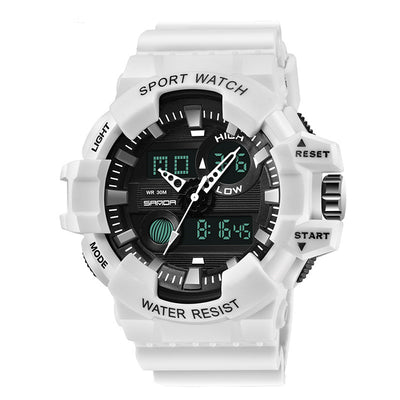 Reloj Electrónico Deportivo Resistente al Agua para Hombre