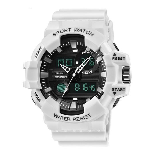Reloj Electrónico Deportivo Resistente al Agua para Hombre