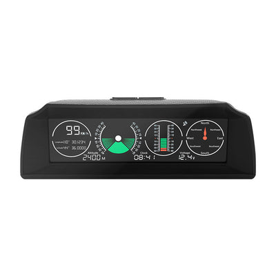 Monitor HUD GPS Universal para Auto - Velocidad, Brújula y Gradiente - Image 7