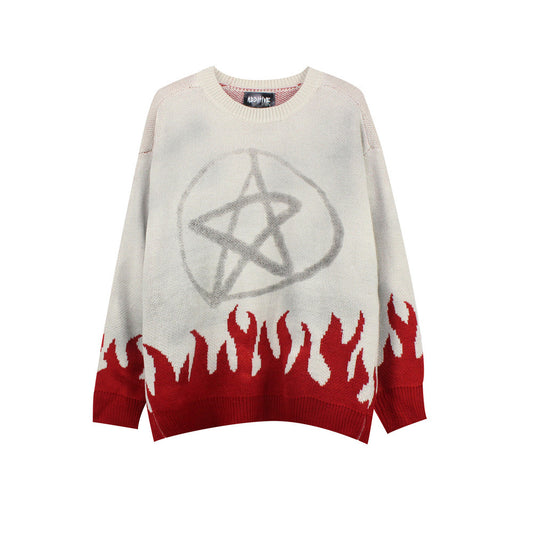 Suéter Holgado Cuello Redondo - Pullover de Moda