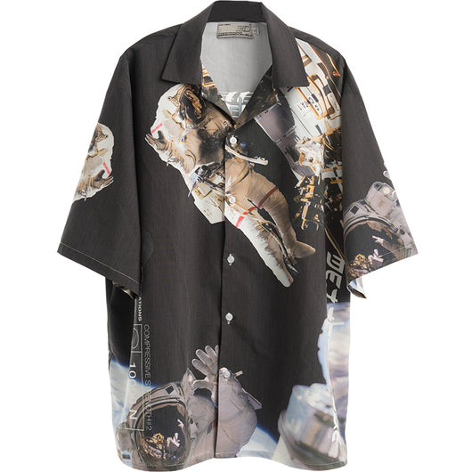 Camisa Estampada de Manga Corta - Image 3